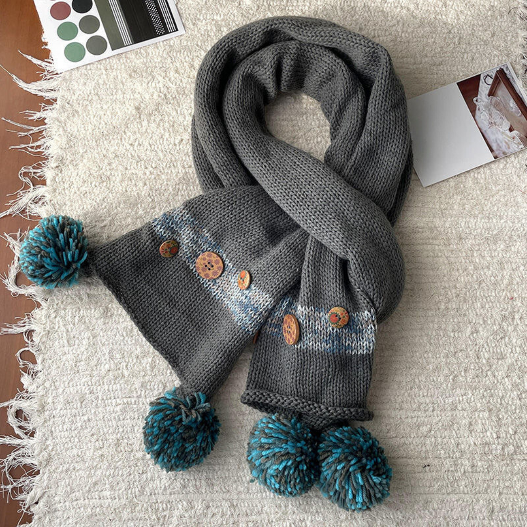 Pom Pom Scarf