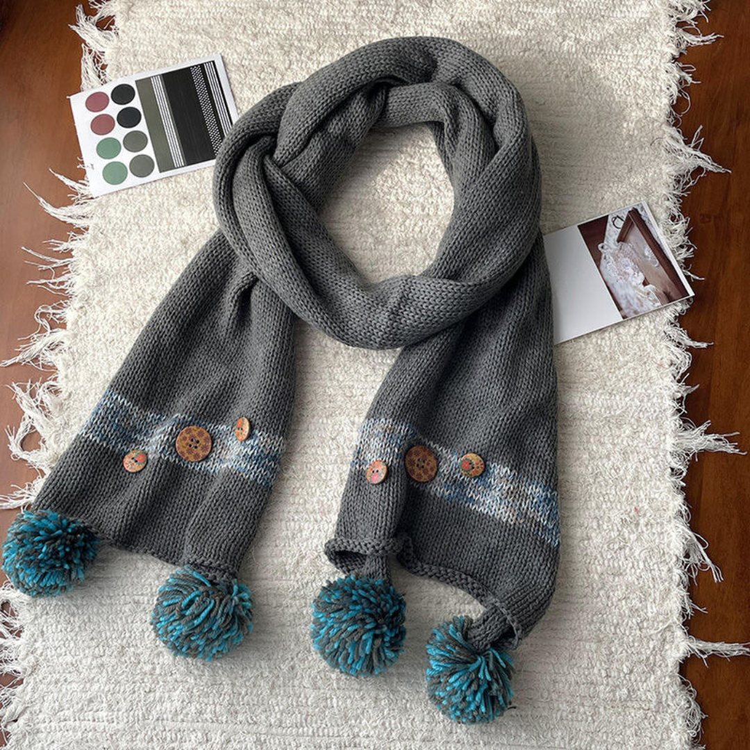 Pom Pom Scarf