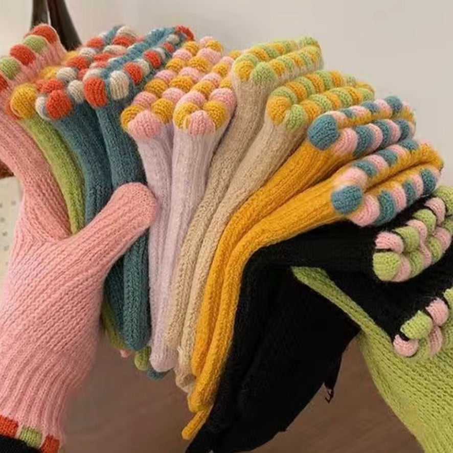 MultiColour Tech-Touch Gloves