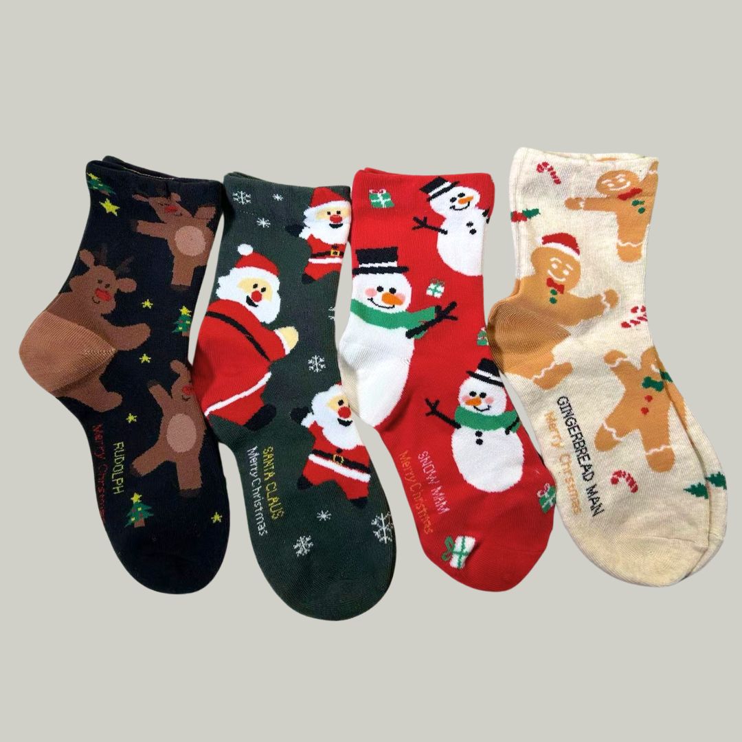 Festive Holiday Sock Set