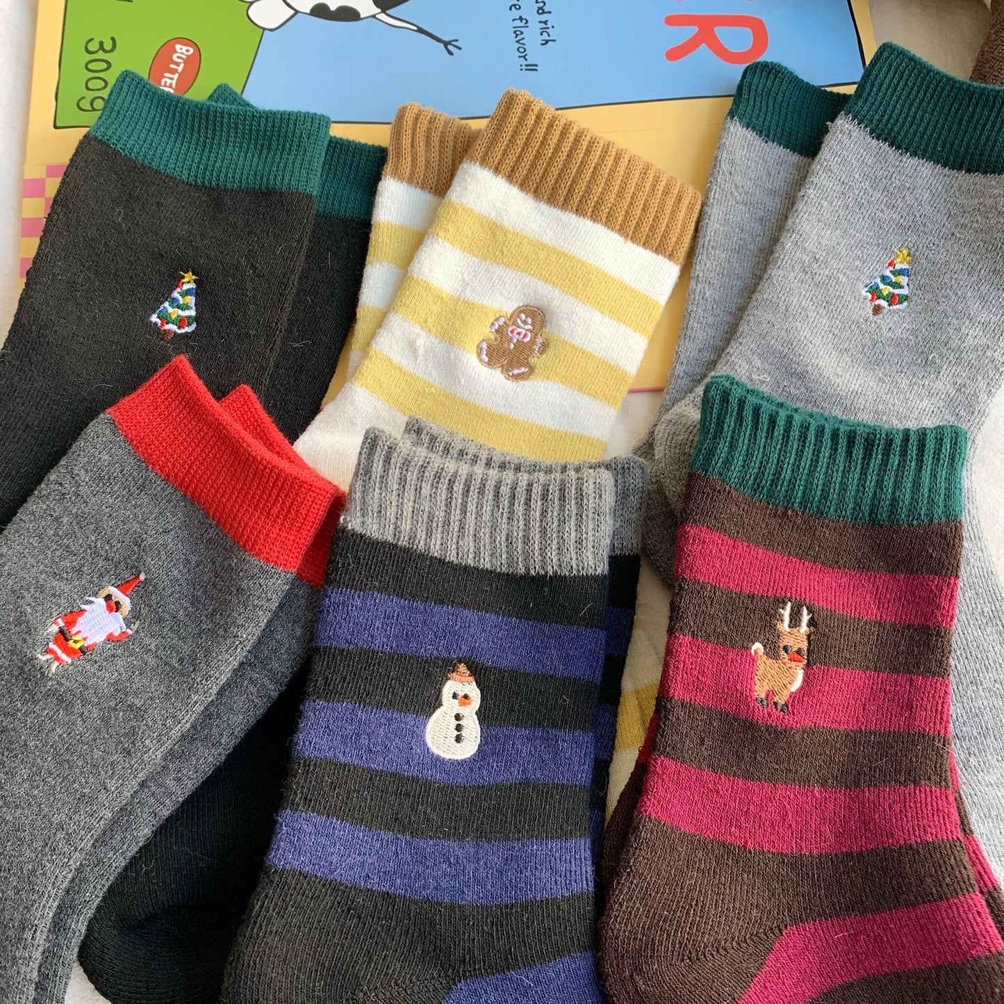 Christmas Charm Sock Set