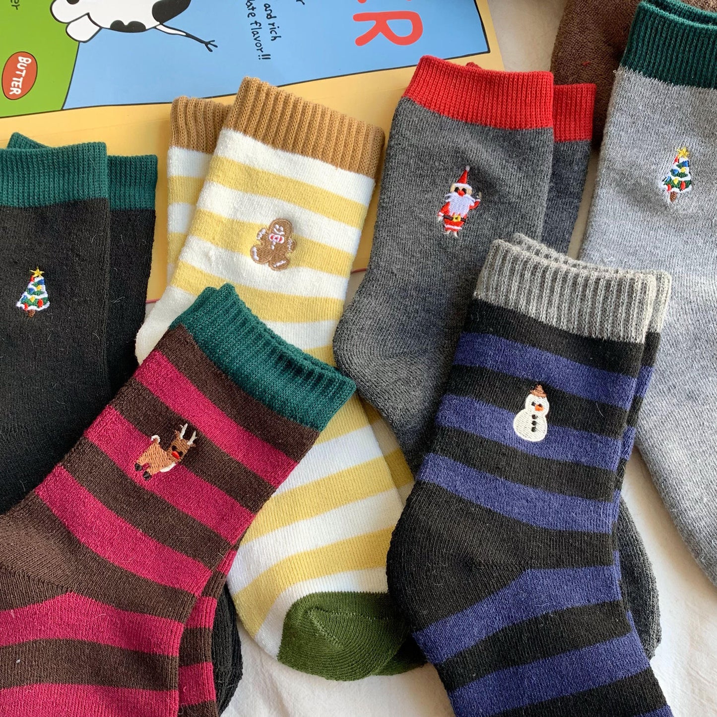 Christmas Charm Sock Set