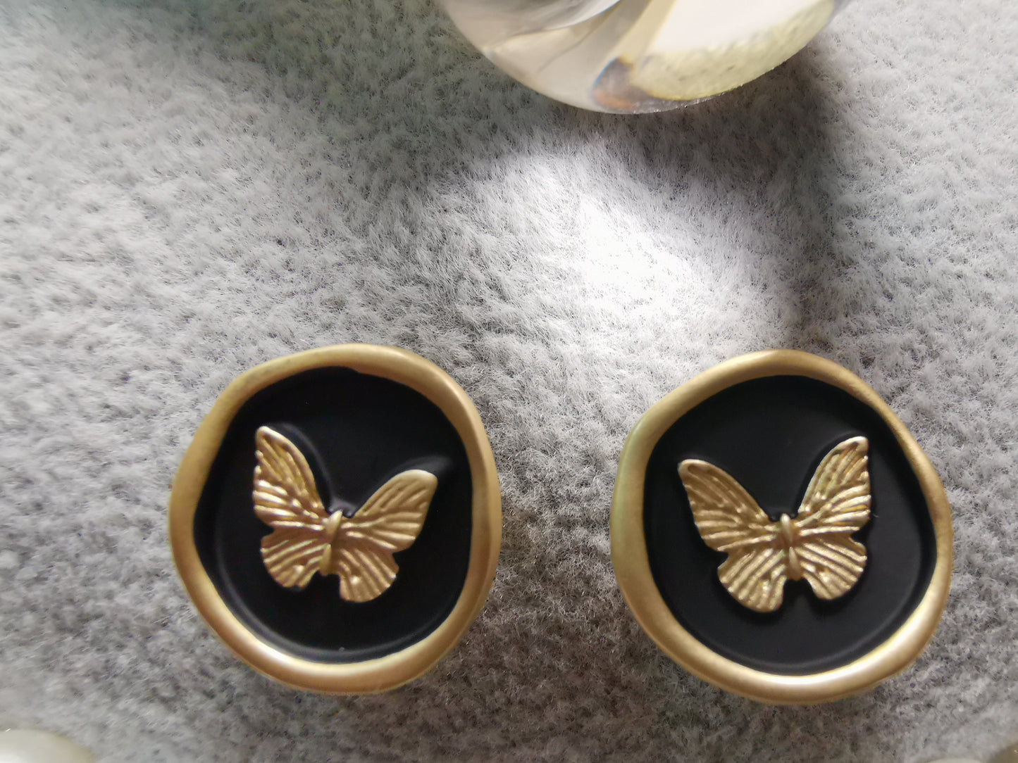 Vintage Style Butterfly Earrings